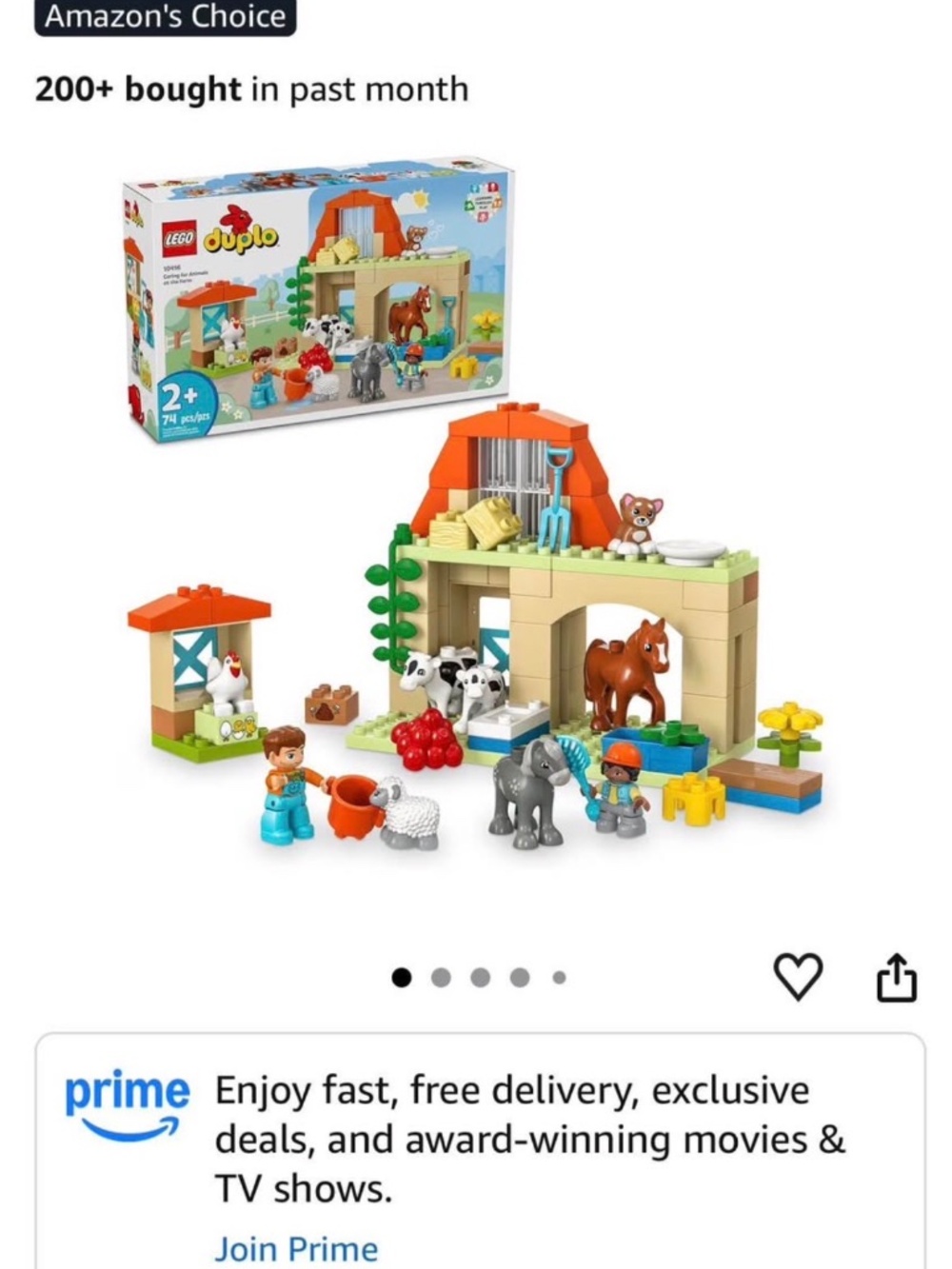 new duplo lego set